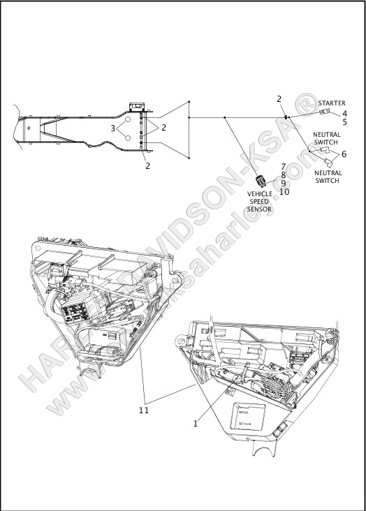 WIRING HARNESS, MAIN, ABS - (6 OF 8)